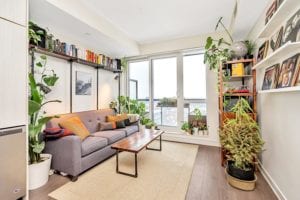 55 Regent Park Blvd, Unit 1704 - Living Room